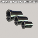 Canon à souder pour insert fileté 