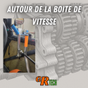 Autour de la boite de vitesse
